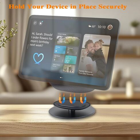 حامل Fieybirt القابل للتعديل للعرض 8 و11 (إصدارات 2025، يُباع بشكل منفصل) | تصميم قابل للتعديل لتحسين زاوية الرؤية | ملحقات دوارة وإمالة متوافقة مع موديلات Show 8 وShow 11 وiPhone in Kuwait
