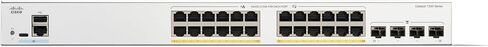Cisco Catalyst 1300-24P-4G Managed Switch, 24 Port GE, PoE, 4x1GE SFP, Limited Lifetime Protection (C1300-24P-4G) (Renewed) in Kuwait