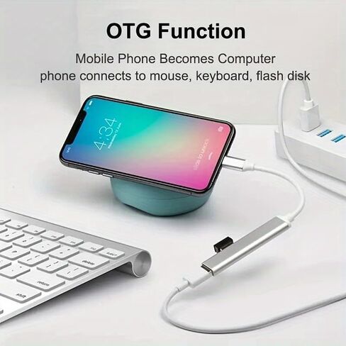 موزع منفذ USB بـ 4 منافذ: موسع منفذ USB - محور USB 3.0 USB Dongle متعدد المنافذ لأجهزة الكمبيوتر المحمول والكمبيوتر المكتبي وسبائك الألومنيوم in Kuwait