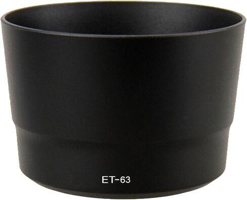 ET63 ذو وجهين - غطاء عدسة الكاميرا لـ EF-S 55-250mm F/4-5.6 عبارة عن درع غطاء عدسة Clear-Images - 750D 760D EF-S 55-250mm F4-5.6 عبارة عن عدسة in Kuwait