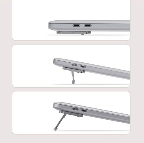 Adjustables Laptop Stand for Enhanceds Cooling Nonslip Design for Air and Surfaces Tablets in Kuwait