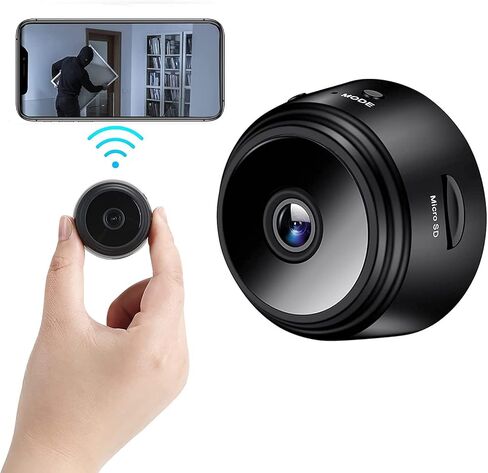 2021 New Mini Camera 1080P Hidden Camera， Video Live Feed WiFi Wireless Cameras，with Night Vision Motion Detection1 in Kuwait