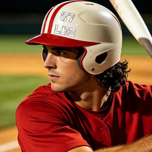 235 PCS Letters Numbers Baseball Helmet Stickers - 5 Sheets Removable Vinyl Decal for Helmets,Hard Hat, Baseball Water Bottle Name Stickers (A) in Kuwait