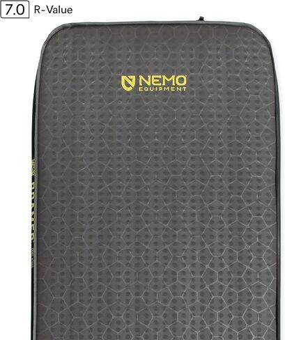 وسادة نوم Roamer من Nemo Equipment - Chimera/Goodnight أسود - مفردة (76 بوصة × 25 بوصة) in Kuwait