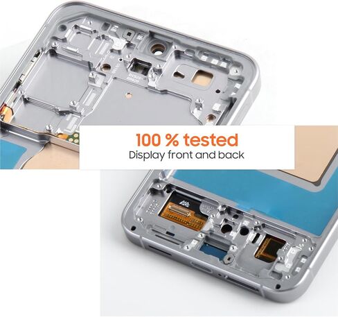 OLED Screen Replacement for Samsung Galaxy S25 FE SM-S731B,SM-S731B/DS with Frame, Fix Shattered Display, High Brightness Touch Screen Assembly Kit in Kuwait