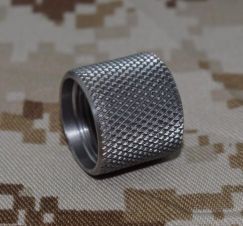 واقي خيط أسطواني مقاس 5/8 × 24 بطول .625 بوصة وقطر .740 بوصة من الفولاذ المقاوم للصدأ #3134A in Kuwait