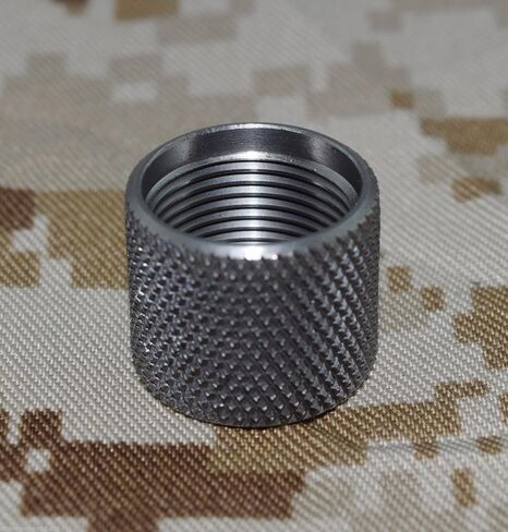واقي خيط أسطواني مقاس 5/8 × 24 بطول .625 بوصة وقطر .740 بوصة من الفولاذ المقاوم للصدأ #3134A in Kuwait