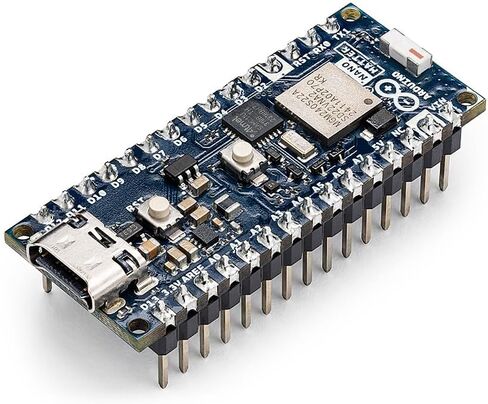 Arduino Nano Matter مع رؤوس [ABX00137] - لوحة تطوير إنترنت الأشياء المدمجة مع بروتوكول المادة، واي فاي ودعم الخيوط، مثالية للمنزل الذكي والتطبيقات المدمجة in Kuwait