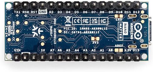 Arduino Nano Matter مع رؤوس [ABX00137] - لوحة تطوير إنترنت الأشياء المدمجة مع بروتوكول المادة، واي فاي ودعم الخيوط، مثالية للمنزل الذكي والتطبيقات المدمجة in Kuwait