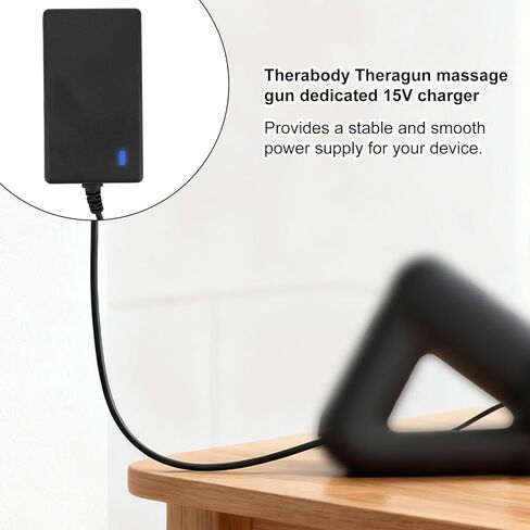 شاحن 15 فولت لجهاز Theragun Mini/Prime & Fusion، كابل شحن مدلك صغير للسفر مع محولات طاقة لمسدس التدليك ملحق احترافي in Kuwait