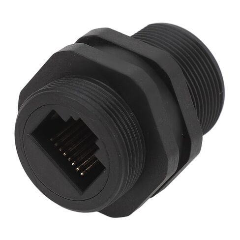 SUNGOOYUE 2Pack RJ45 Coupler, Ethernet LAN Pass Through Connector, CAT6 Female to Female Bulkhead Extension Adapter with IP68, for Devices and Network Cable Extension in Kuwait