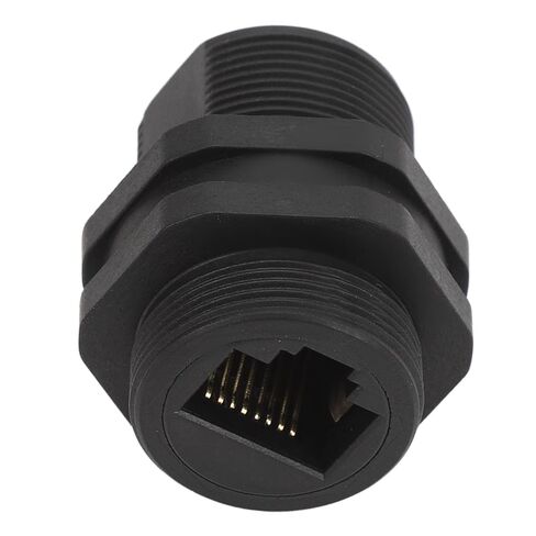 SUNGOOYUE 2Pack RJ45 Coupler, Ethernet LAN Pass Through Connector, CAT6 Female to Female Bulkhead Extension Adapter with IP68, for Devices and Network Cable Extension in Kuwait