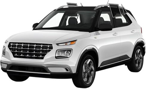 Precut Windows Tint Film All Sides Cars Sun Flocking Protection Privacy Anti Shatter Glass 2 Ply Film أي مجموعة الظل الصبغة لـ Hyundai Venue 2020-2025 in Saudi Arabia