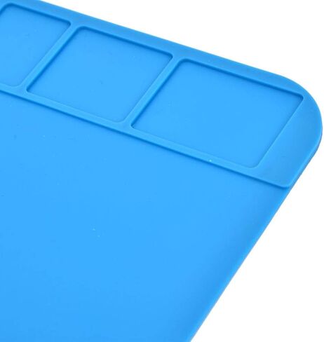 Professional Heat Silicone Repair Mat for Electronics Motherboard Testing Phone Laptop Computer Maintenance Blue Work Station Tool in Kuwait