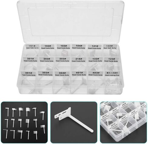 Cryfokt Hard Drive Repair Head Replacement Tool, Magnetic Head Change Kit with Fixed Holes Pins Sockets for 2.5 3.5 Inch SAS SCSI SeagateW D MaxtorSamsung Hard Disk in Kuwait