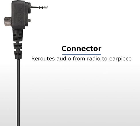 ميكروفون SHEEPDOG MICROPHONES، سماعة أذن دوارة، متوافق مع Hytera HYT TC320، من الدرجة التجارية in Kuwait