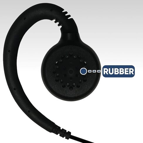 ميكروفون SHEEPDOG MICROPHONES، سماعة أذن دوارة، متوافق مع Hytera HYT TC320، من الدرجة التجارية in Kuwait