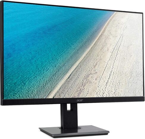 شاشة acer B227Q bmiprx مقاس 21.5 بوصة عالية الدقة بالكامل (1920 × 1080) IPS بدون إطار ErgoStand احترافية (شاشة العرض، HDMI، منافذ VGA) in Kuwait