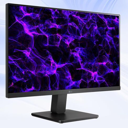 شاشة LG 24 بوصة FHD IPS، 100 هرتز، AMD FreeSync، 99% sRGB، مثبت أسود وآمن للوميض، مضادة للتوهج، شاشة بلا حدود من 3 جوانب، تحكم على الشاشة، قابل للتركيب على VESA، HDMI وVGA، قابل للتعديل، أسود in Kuwait