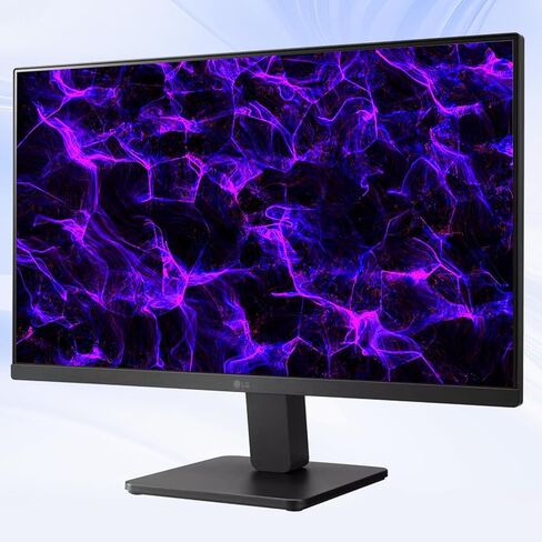 شاشة LG 24 بوصة FHD IPS، 100 هرتز، AMD FreeSync، 99% sRGB، مثبت أسود وآمن للوميض، مضادة للتوهج، شاشة بلا حدود من 3 جوانب، تحكم على الشاشة، قابل للتركيب على VESA، HDMI وVGA، قابل للتعديل، أسود in Kuwait