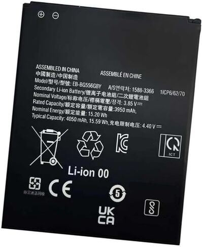 بطارية بديلة من Aowe متوافقة مع جهاز Galaxy Xcover 7 Tablet G556B G556BU1 G556B/DS EB-BG556GBY 1ICP6/62/70 in Kuwait