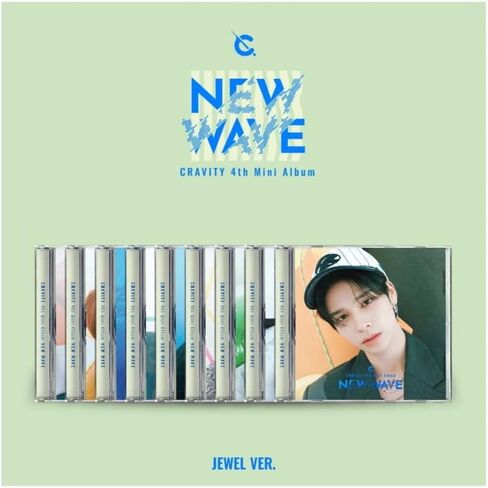 DREAMUS CRAVITY - 4th Mini Album New Wave Jewel ver. Limited Edition CD (Random ver.), (SMK1348) in Kuwait