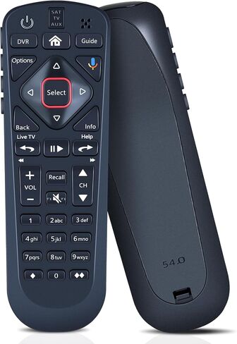 جهاز تحكم عن بعد بديل لشبكة الأطباق المحدثة 54.1 54.2 54.3 54 سلسلة UHF، يدعم البحث الصوتي in Kuwait