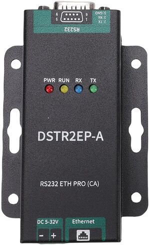 Zopsc RS232 to RJ45 Ethernet Converter, Serial to Ethernet Module with Bidirectional Transparent Transmission, Modbus Industrial Serial Server, JSON, CA Board for in Kuwait