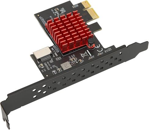 بطاقة توسيع USB3.2 GEN2 بسرعة 10 جيجابت في الثانية من النوع الأمامي من النوع E لنقل السرعة العالية، مادة معدنية (تحكم رئيسي ASM3142) in Kuwait