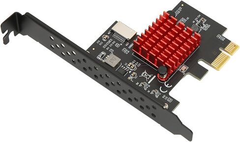 بطاقة توسيع USB3.2 GEN2 بسرعة 10 جيجابت في الثانية من النوع الأمامي من النوع E لنقل السرعة العالية، مادة معدنية (تحكم رئيسي ASM3142) in Kuwait