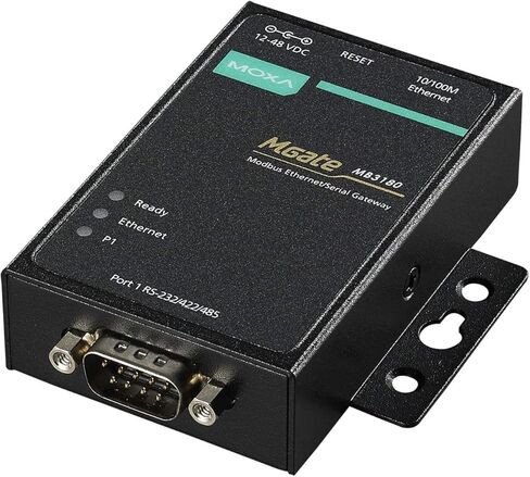 MB3180 1 منفذ RS-232/422/485 Modbus TCP إلى بوابة الاتصالات التسلسلية مختومة في الصندوق ضمان لمدة سنة واحدة in Kuwait