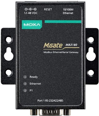 MB3180 1 منفذ RS-232/422/485 Modbus TCP إلى بوابة الاتصالات التسلسلية مختومة في الصندوق ضمان لمدة سنة واحدة in Kuwait