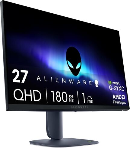 شاشة الألعاب Alienware 25 320 هرتز - AW2525HM - شاشة 24.5 بوصة عالية الدقة بالكامل (1920×1080) 320 هرتز 0.50 مللي ثانية، IPS سريع، AMD FreeSync Premium، متوافق مع G-SYNC، VESA AdaptiveSync، 16.7 مليون لون in Saudi Arabia