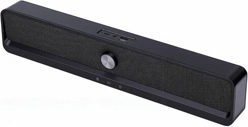 Yoidesu RGB Computer Speakers with Bluetooth 6.0 & 3.5mm AUX, Stereo Desktop Speakers with Dynamic Light Sync, USB Powered Plug and Play for Desktop PC Laptop Monitor in Kuwait