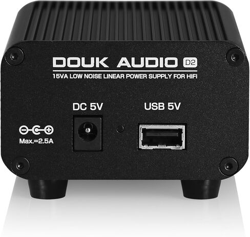 DoukAudio D2 مصدر طاقة خطي 5 فولت: 15 وات PSU منخفض الضوضاء منظم لجهاز DAC Preamp Streamer مع محول حلقي CLC مرشح نظام الصوت المكتبي HiFi in Kuwait