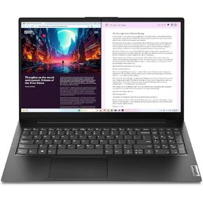 Lenovo V15 Gen 4 - Business Laptop - AMD Ryzen 7 7730U CPU - 15.6" FHD Display - 16GB RAM - 1TB SSD Storage - Integrated AMD Radeon™ Graphics - Webcam Privacy Shutter - Business Black in Kuwait