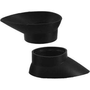 KALLORY 2pcs Rubber Eyepiece Covers and Telescope Eyepiece Hood Set, 1.25-inch Universal Microscope Lens Eyeshade Covers with Shock-Absorbing Rubber for Optical Instruments Protection in Kuwait