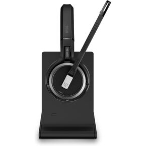 EPOS Impact 5000 Go MS Stereo Wireless Headset – Premium DECT Technology, Teams Certified, Noise-Cancelling Mic, Long-Range Freedom & Foldable Charging Stand in Kuwait