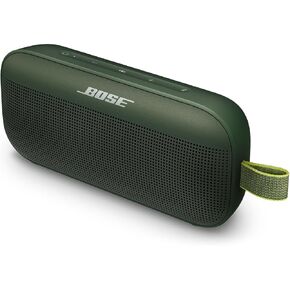 مكبر صوت محمول Bose SoundLink Flex Bluetooth، مكبر صوت لاسلكي مقاوم للماء للسفر في الهواء الطلق، أخضر السرو - لون إصدار محدود (متجدد) in Kuwait