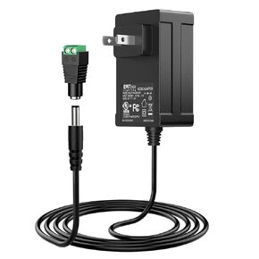 مصدر طاقة EMITEVER 24 فولت، محول طاقة LED 60 وات مدرج في قائمة UL، 100-240 فولت تيار متردد إلى 24 فولت تيار مستمر 2.5 أمبير محولات إضاءة لأضواء شريط LED، كاميرات CCTV in Kuwait