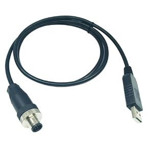 كابل اتصال تسلسلي محول FT232RL USB إلى M12 8PIN RS232 يناسب سلسلة ICS المتوافقة مع مضيف الكمبيوتر (1.8 م) (3.0 م) in Kuwait