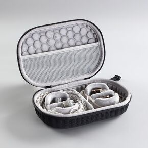 Portable Hard Protective Shell Skin Carrying Case for Sony IER-Z1R M7 M9 for Sennheiser IE900 IE800S IE600 for iBasso AM05 IT01S IT07 in-Ear HiFi Earphone Earhook Storage Box Bag Cover (6 Cells Box) in Saudi Arabia