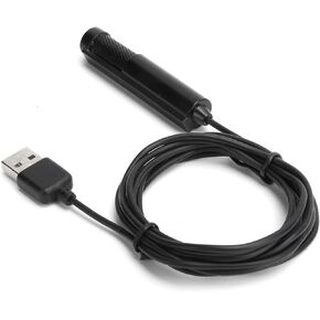 ميكروفون SUNGOOYUE USB، ميكروفون مكثف متعدد الاتجاهات للكمبيوتر المحمول مع غلاف ممتص للصوت مقاوم للغبار، لـ 8 10 OS X MSN Skype QQ (أسود) in Kuwait