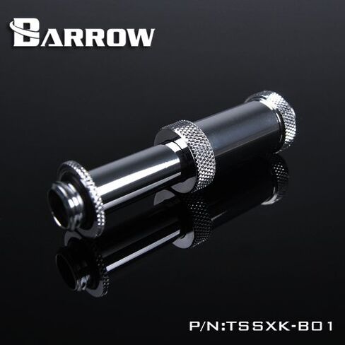 Barrow G1/4" 41-69mm Adjustable SLI/Crossfire Connector - Silver (TSSXK-B01-Silver) in Kuwait