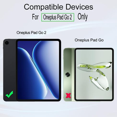 Ibywind for OnePlus Pad Go 2 Screen Protector,2 Pack,9H Hardness Tempered Glass with Alignment Frame,Full Coverage,Bubble Free,Fingerprint Unlock,Scratch Resistant in Kuwait