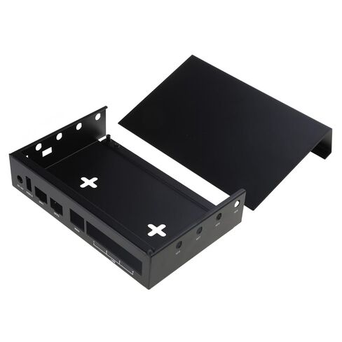 Heat Sink Aluminum Enclosure Case with 6 Heat Sinks for Banana Pi R3 Development Board Cooling Box in Kuwait