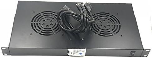 Rack Mount Temperature Control Server Fan Cooling System with 2 Fans 1U in Kuwait