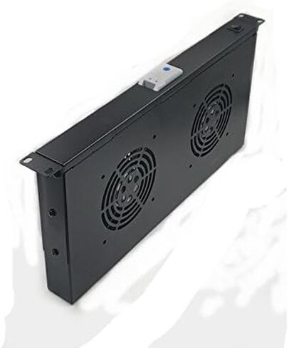 Rack Mount Temperature Control Server Fan Cooling System with 2 Fans 1U in Kuwait