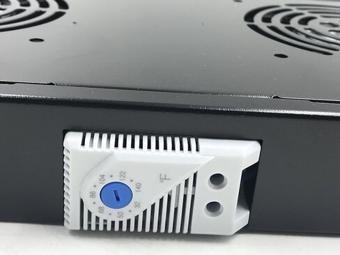 Rack Mount Temperature Control Server Fan Cooling System with 2 Fans 1U in Kuwait