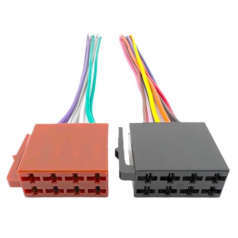 Wire Harness Replacement for Jensen Heavy Duty Car Radio JHD1130 JHD1130B JHD1130WP JHD1635BT JHD3630BT JRV212 JRV215N UV8020 VM9020TS VM9021TS VM9022HD VM9223 VM9224 VM9224BT VM9225BT VM9324 VM9423 in Kuwait